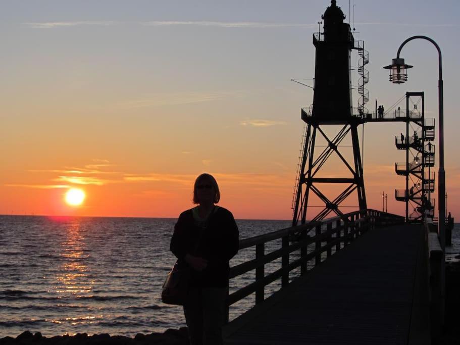 Nordsee Und Natur. Gemuetliche Fewo Mit Deichblick Дорум-Нойфельд Экстерьер фото